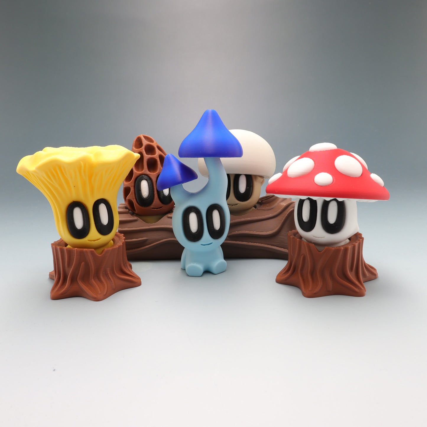 Plant, Flower and Mushroom Desk Buddy