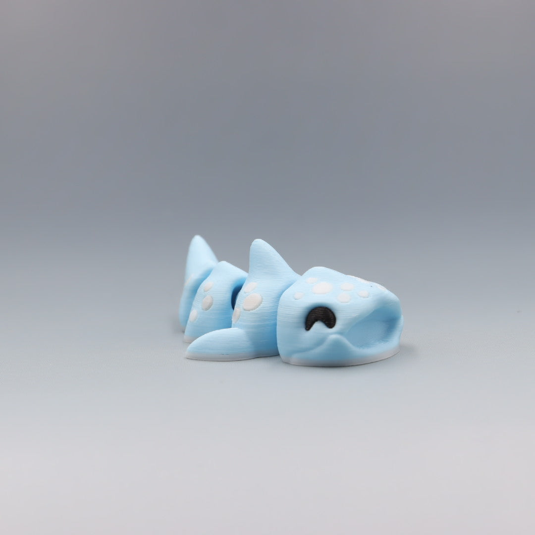 Whale Shark Flexi Wobaloo — 3D Printed Articulated Fidget Toy | Aussie Fusion