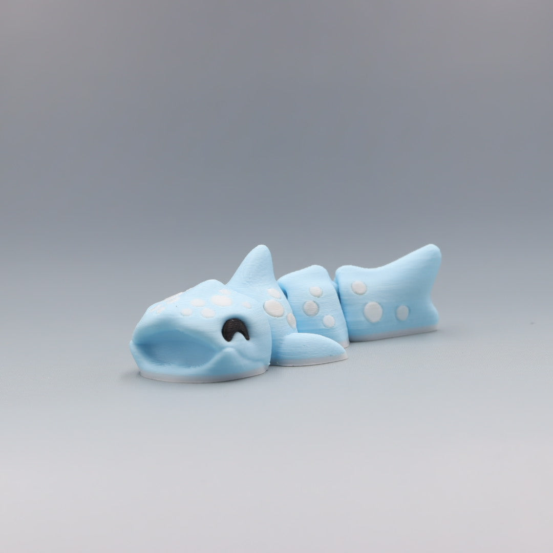 Whale Shark Flexi Wobaloo — 3D Printed Articulated Fidget Toy | Aussie Fusion