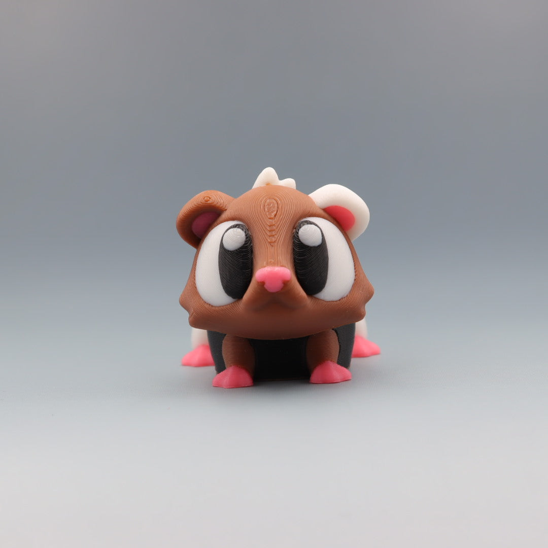 Guinea Pig Flexi Wobaloo — 3D Printed Articulated Fidget Toy | Aussie Fusion
