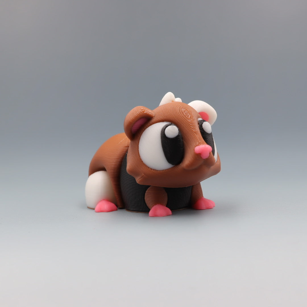 Guinea Pig Flexi Wobaloo — 3D Printed Articulated Fidget Toy | Aussie Fusion