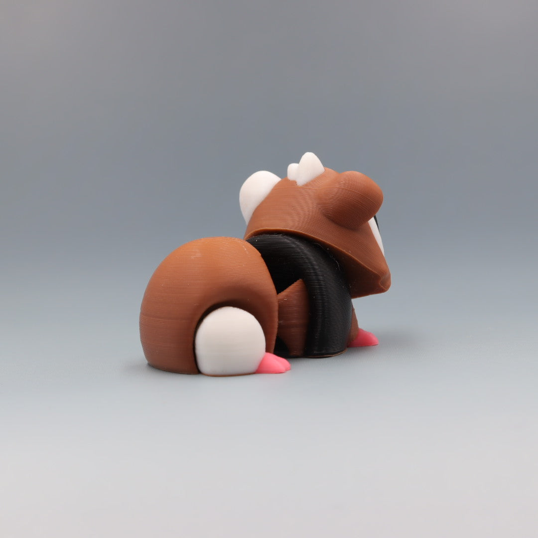 Guinea Pig Flexi Wobaloo — 3D Printed Articulated Fidget Toy | Aussie Fusion