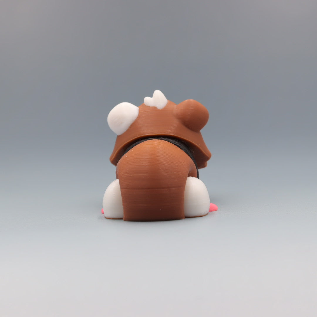 Guinea Pig Flexi Wobaloo — 3D Printed Articulated Fidget Toy | Aussie Fusion