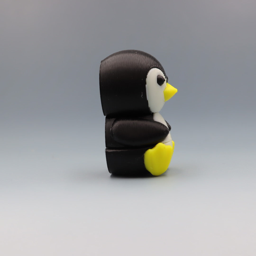 Penguin Flexi Wobaloo — 3D Printed Articulated Fidget Toy | Aussie Fusion
