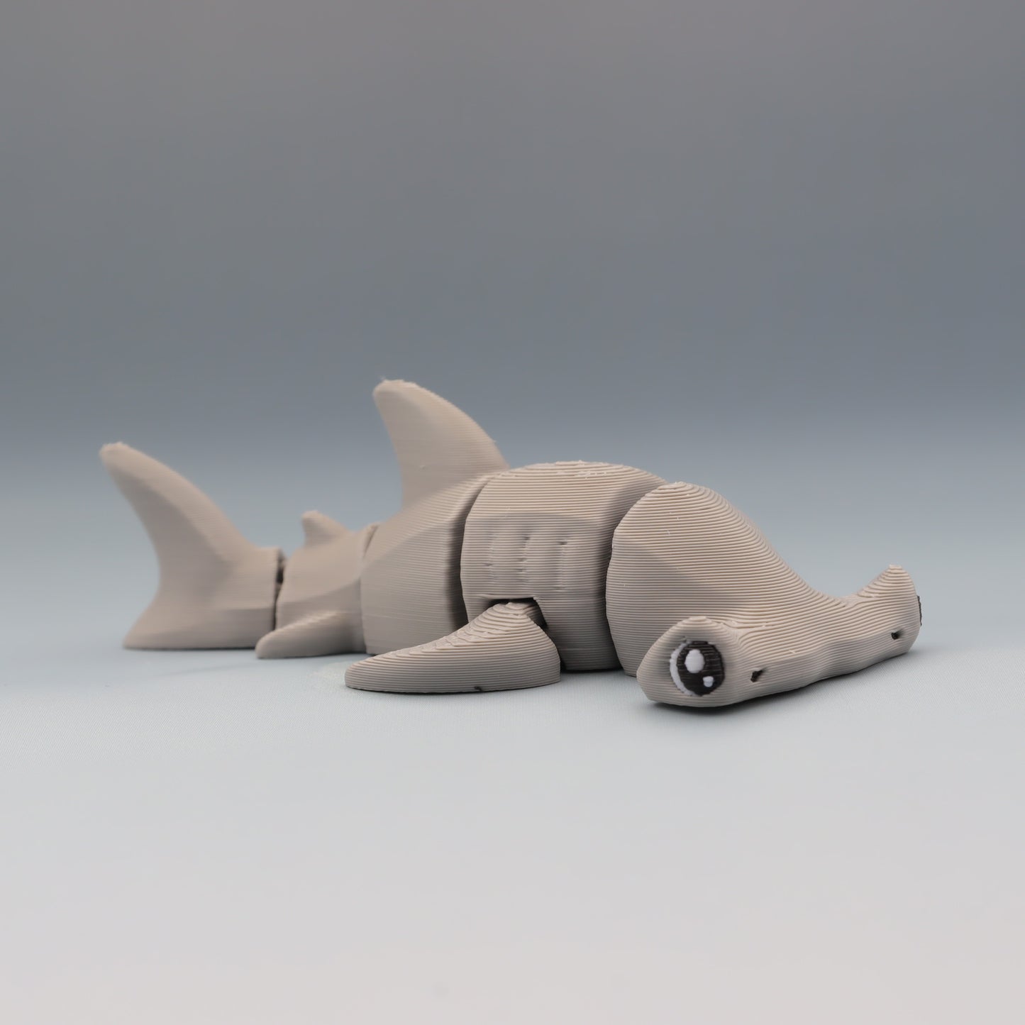 Hammerhead Shark Flexi Wobaloo — 3D Printed Articulated Fidget Toy | Aussie Fusion