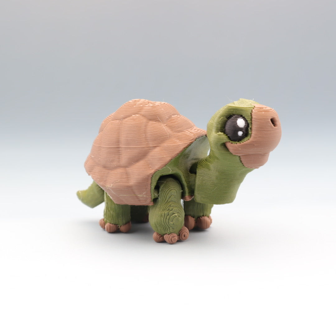 Tortoise Flexi Wobaloo — 3D Printed Articulated Fidget Toy | Aussie Fusion