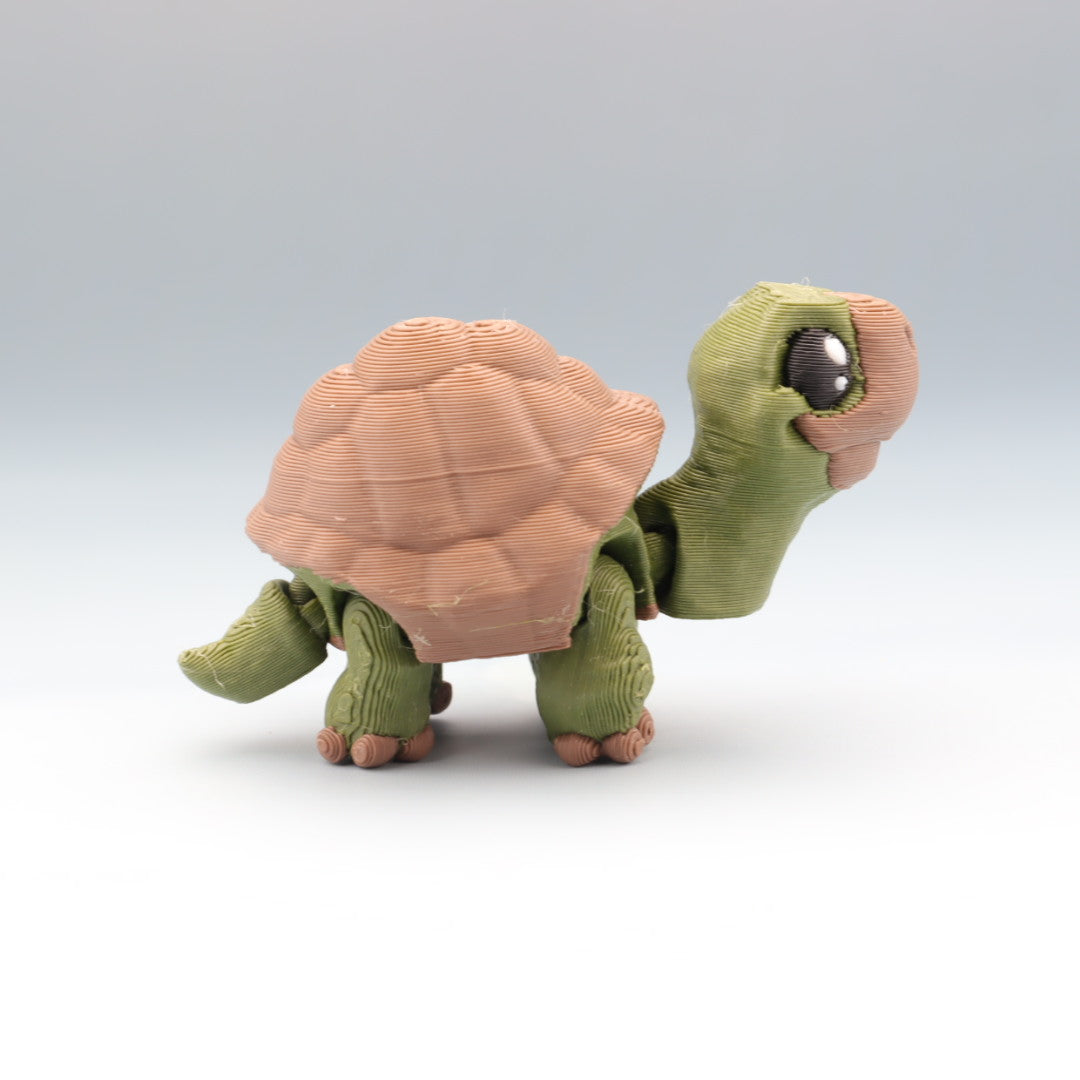 Tortoise Flexi Wobaloo — 3D Printed Articulated Fidget Toy | Aussie Fusion