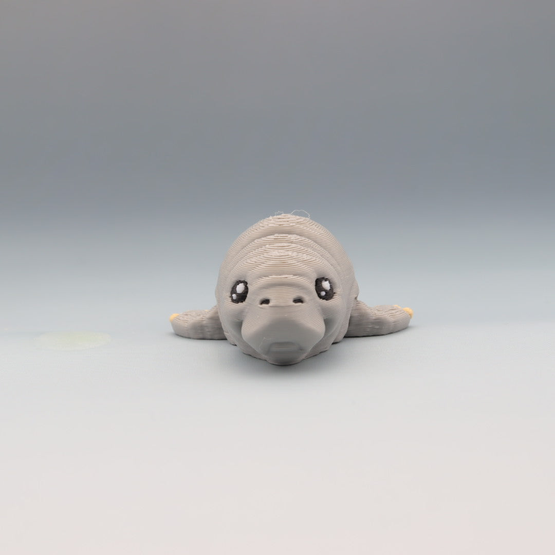 Manatee Flexi Wobaloo — 3D Printed Articulated Fidget Toy | Aussie Fusion