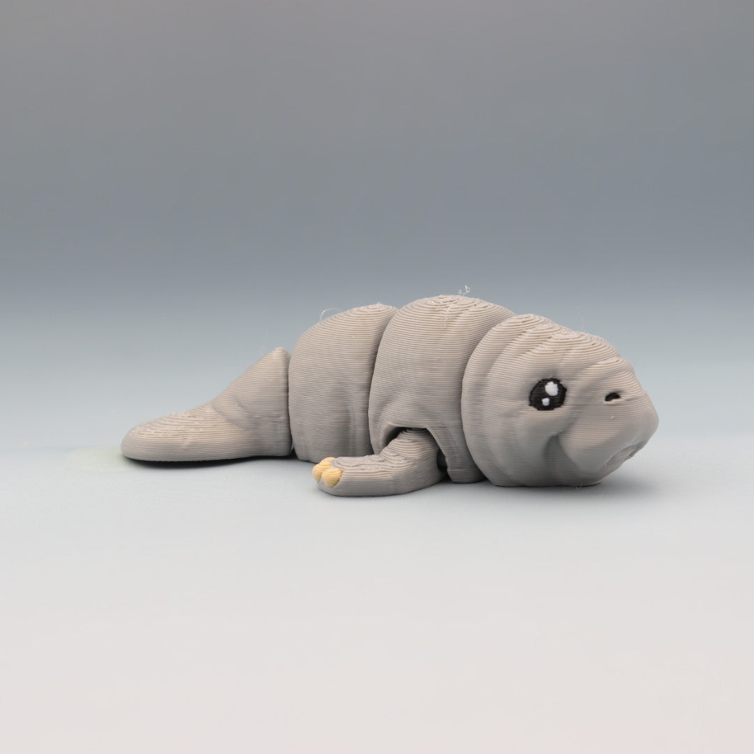 Manatee Flexi Wobaloo — 3D Printed Articulated Fidget Toy | Aussie Fusion