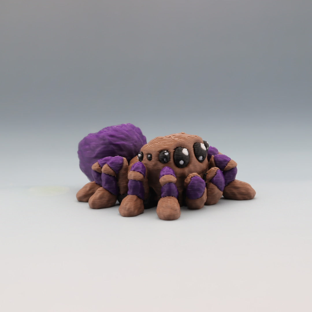 Jumping Spider Flexi Wobaloo — 3D Printed Articulated Fidget Toy | Aussie Fusion