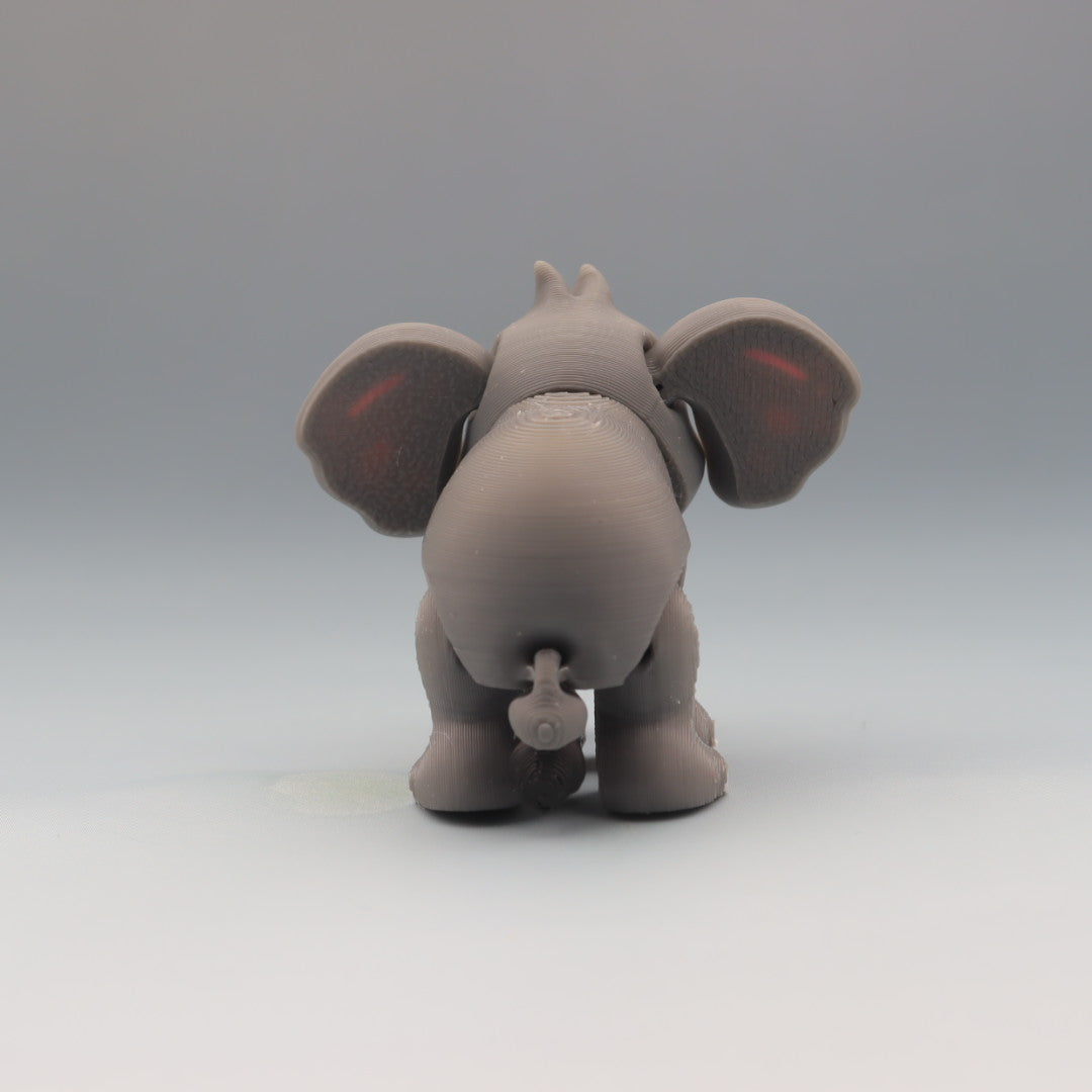 Elephant Flexi Wobaloo — 3D Printed Articulated Fidget Toy | Aussie Fusion