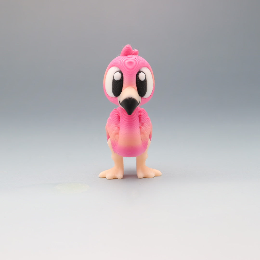 Flamingo Flexi Wobaloo — 3D Printed Articulated Fidget Toy | Aussie Fusion