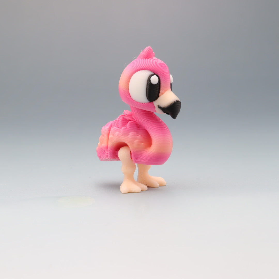 Flamingo Flexi Wobaloo — 3D Printed Articulated Fidget Toy | Aussie Fusion