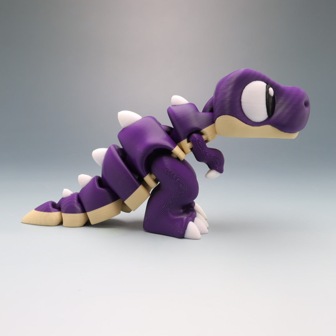 T-Rex Flexi Wobaloo — 3D Printed Articulated Dinosaur Fidget Toy | Aussie Fusion