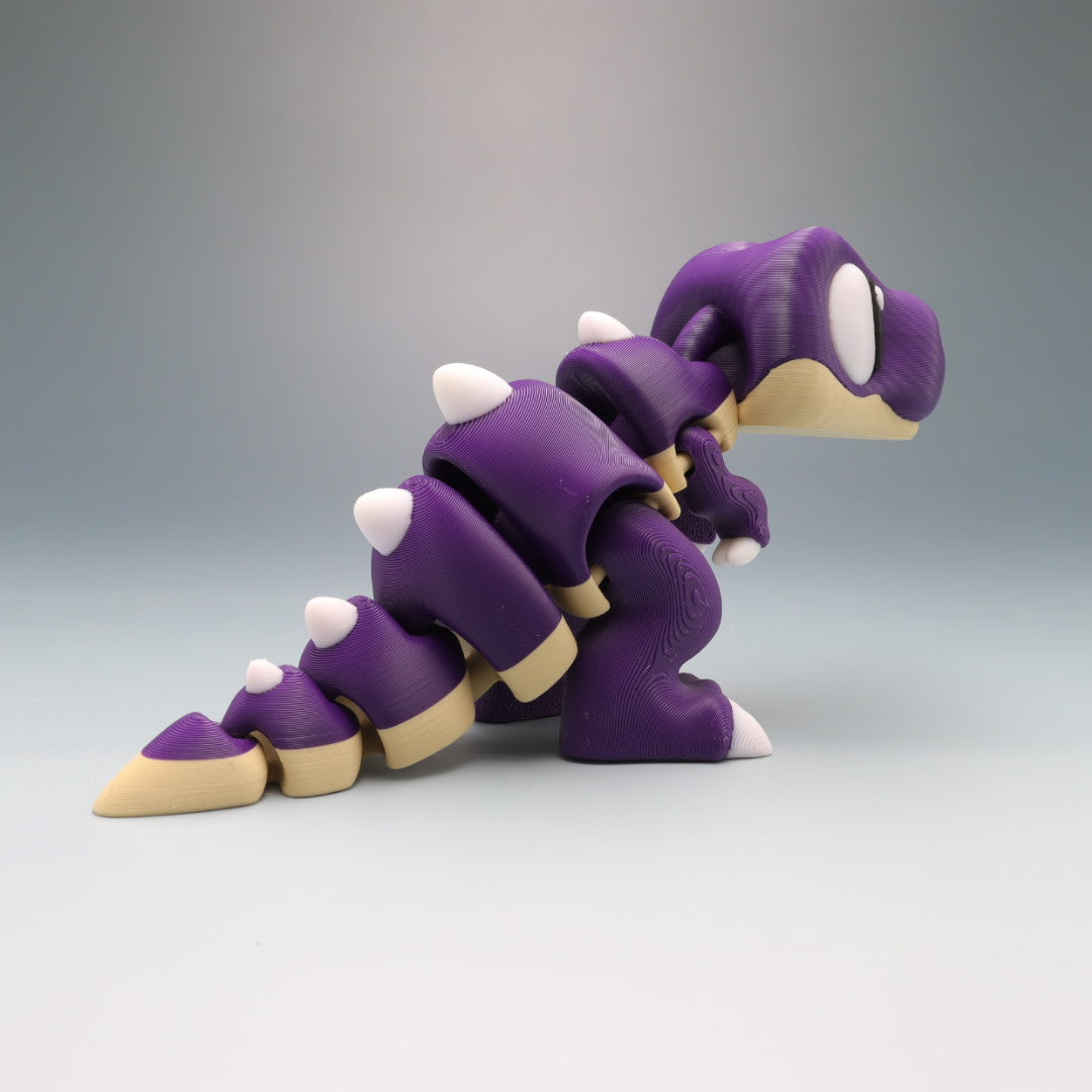T-Rex Flexi Wobaloo — 3D Printed Articulated Dinosaur Fidget Toy | Aussie Fusion