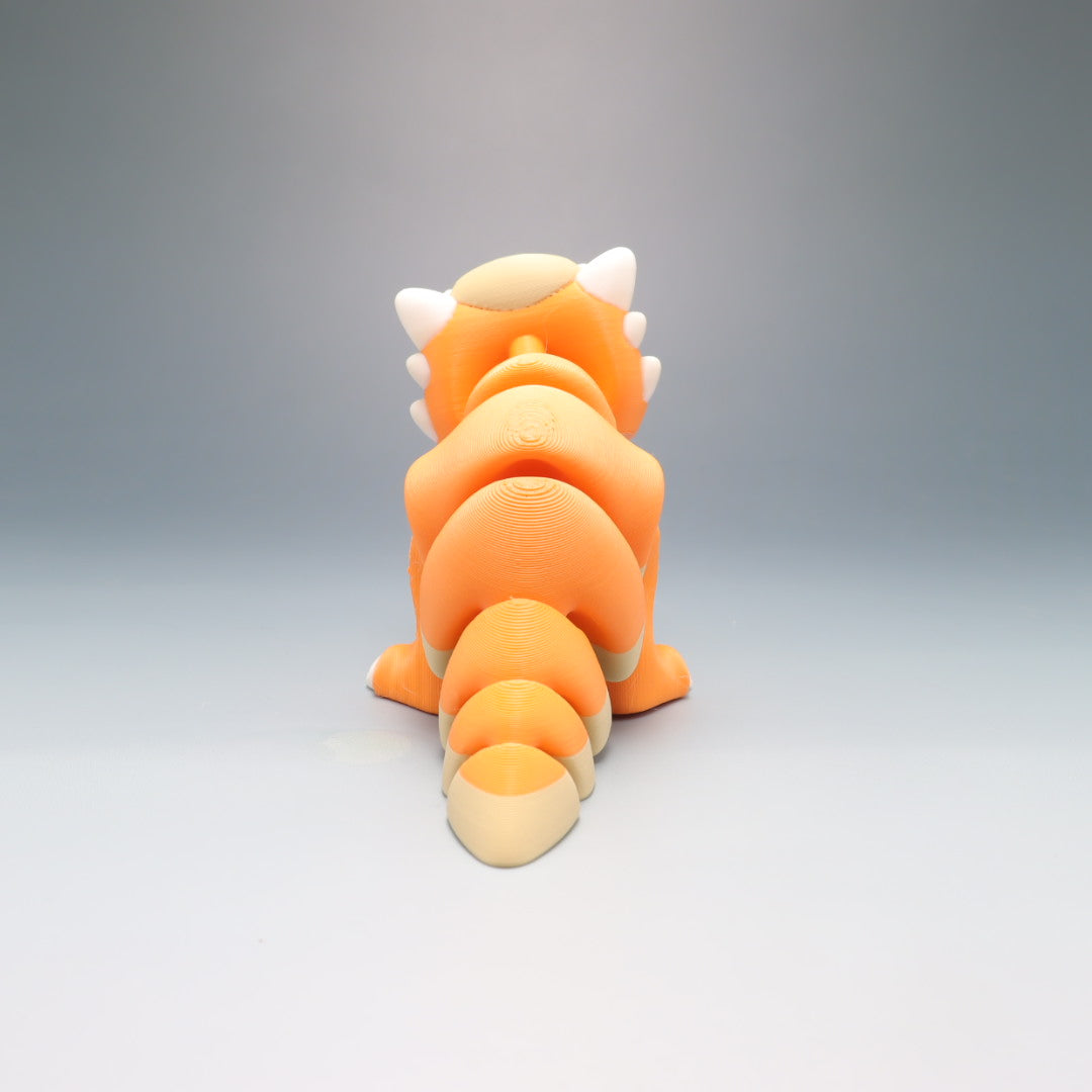 Stygimoloch Flexi Wobaloo — 3D Printed Articulated Dinosaur Fidget Toy | Aussie Fusion