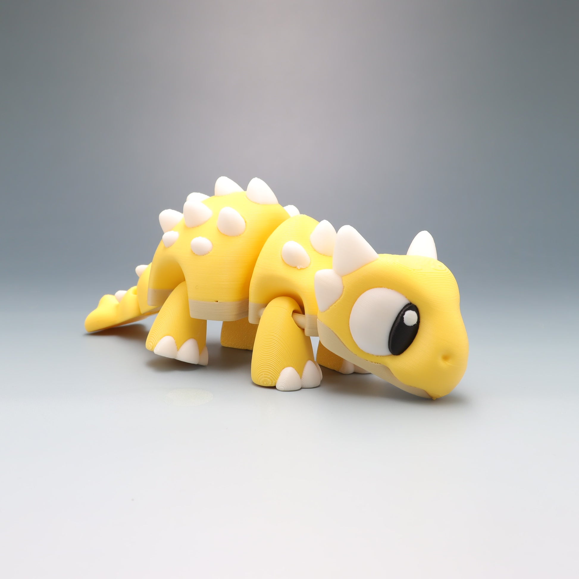 Ankylosaurus Flexi Wobaloo — 3D Printed Articulated Dinosaur Fidget Toy | Aussie Fusion