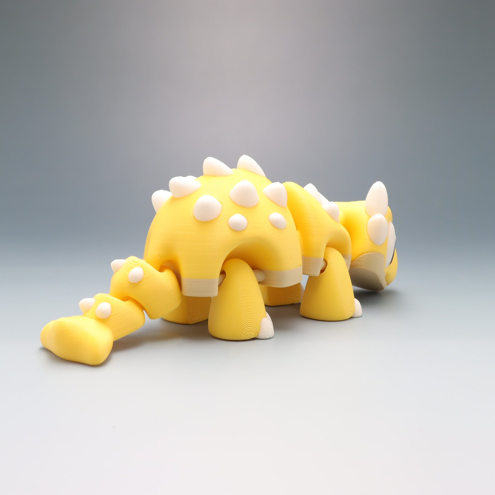 Ankylosaurus Flexi Wobaloo — 3D Printed Articulated Dinosaur Fidget Toy | Aussie Fusion