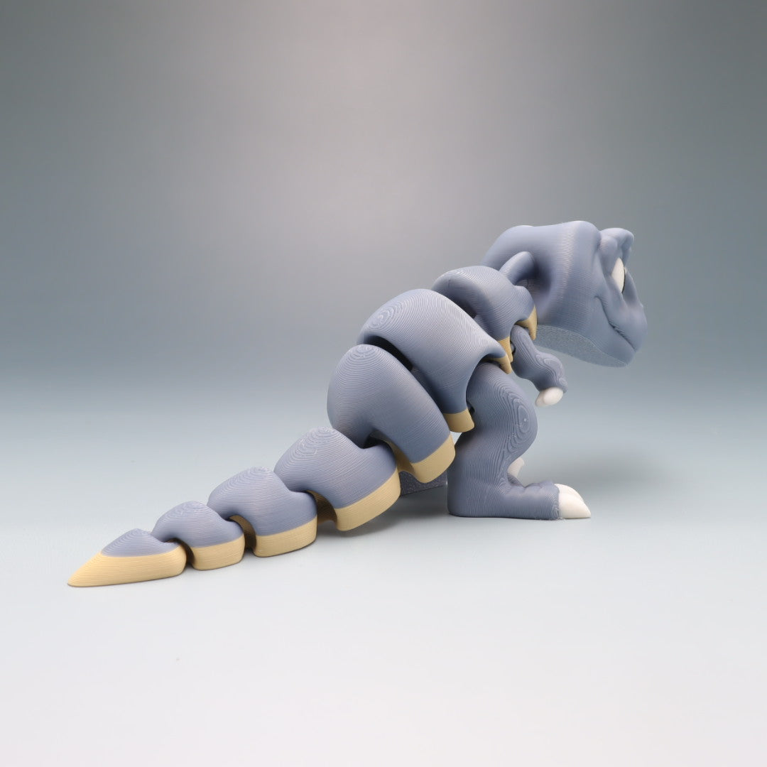 Velociraptor Flexi Wobaloo — 3D Printed Articulated Dinosaur Fidget Toy | Aussie Fusion
