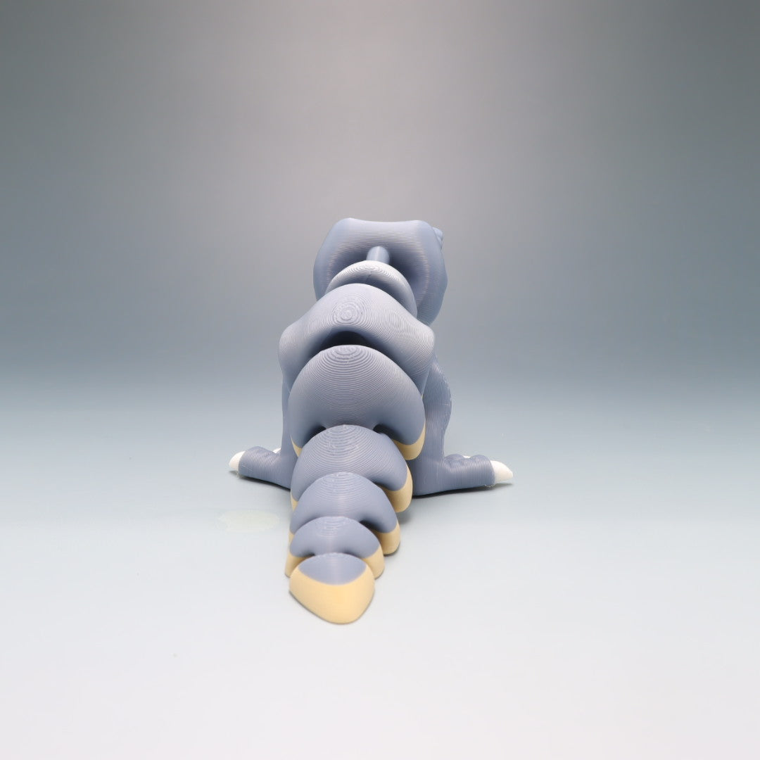 Velociraptor Flexi Wobaloo — 3D Printed Articulated Dinosaur Fidget Toy | Aussie Fusion