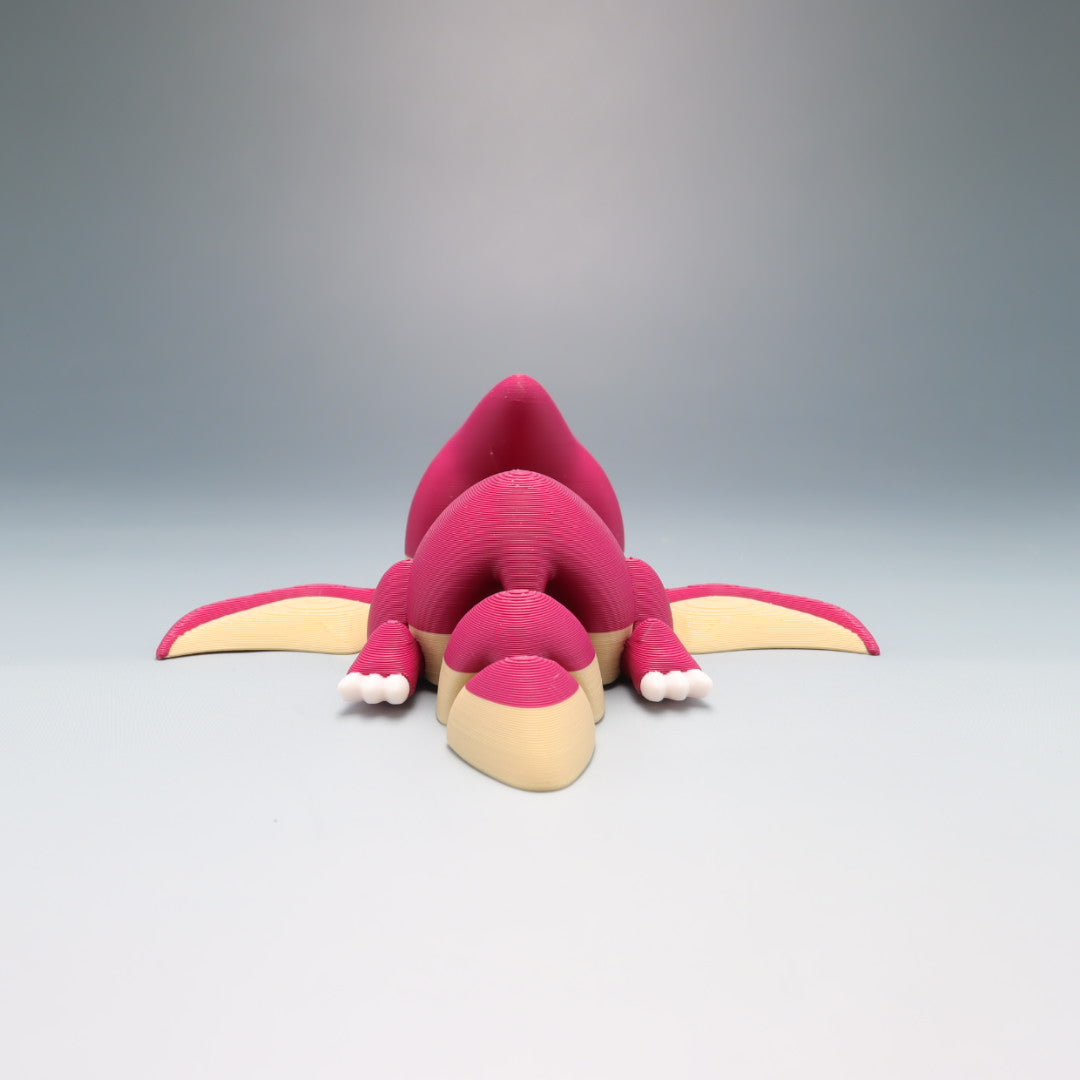 Pterodactyl Flexi Wobaloo — 3D Printed Articulated Dinosaur Fidget Toy | Aussie Fusion