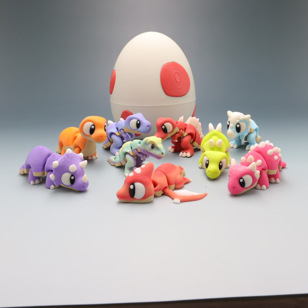 Dino Egg Surprise — 3D Printed Mystery Dinosaur Fidget Toy | Aussie Fusion