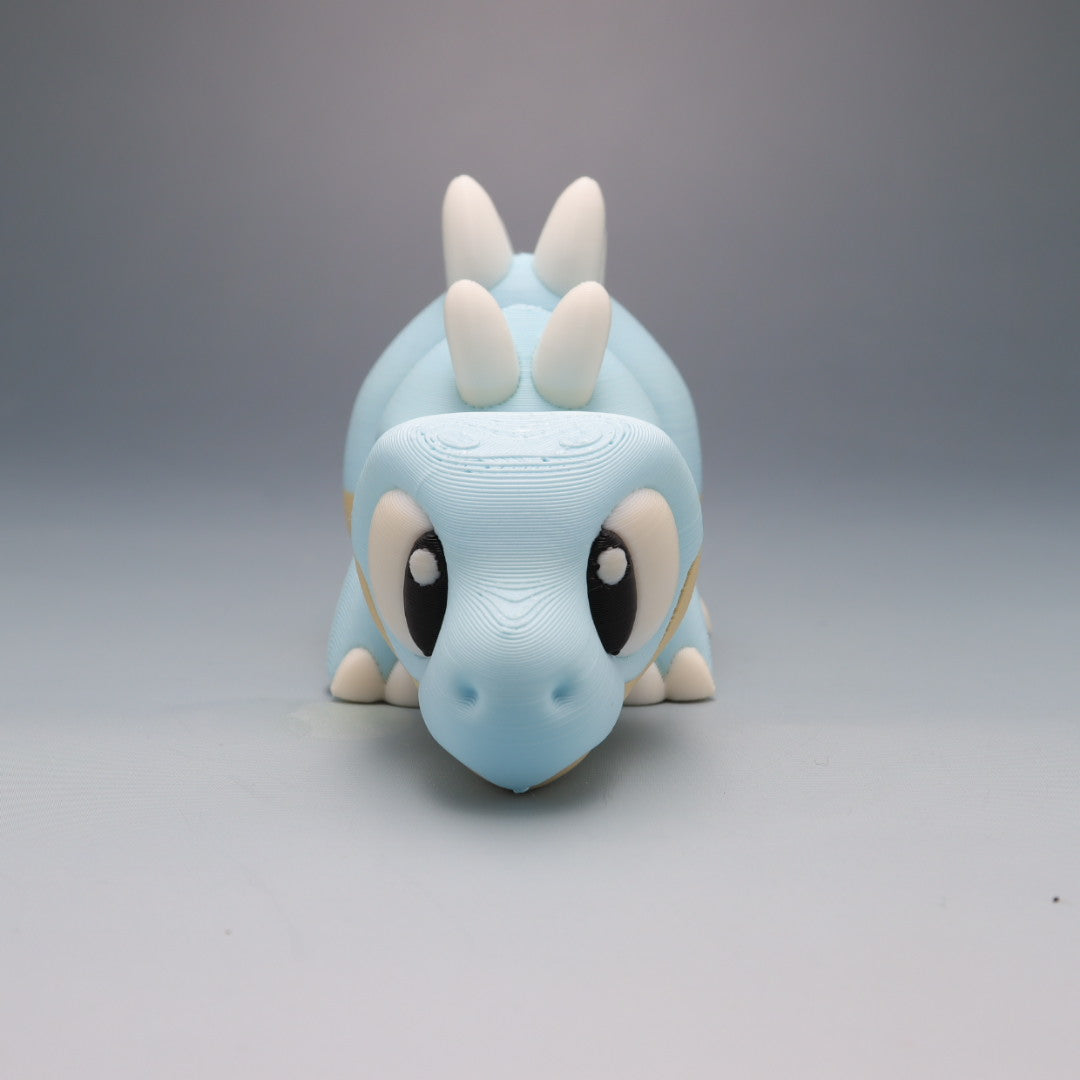 Stegosaurus Flexi Wobaloo — 3D Printed Articulated Dinosaur Fidget Toy | Aussie Fusion