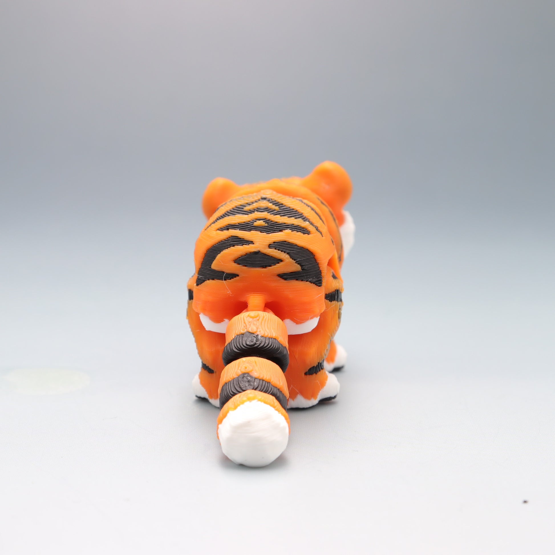 Tiger Flexi Wobaloo — 3D Printed Articulated Fidget Toy | Aussie Fusion