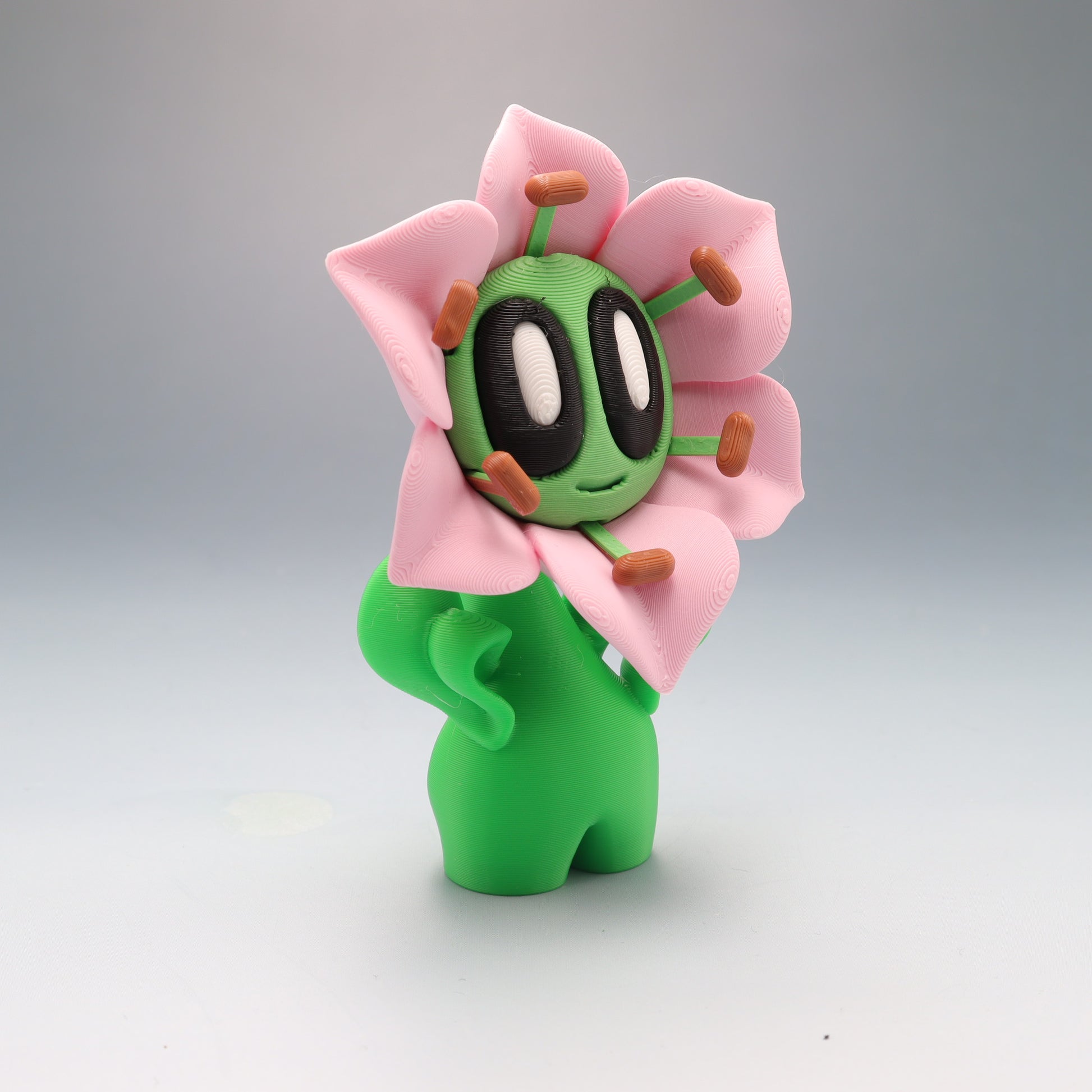 Plant Flower and Mushroom Desk Buddy — 3D Printed Ornament | Aussie Fusion