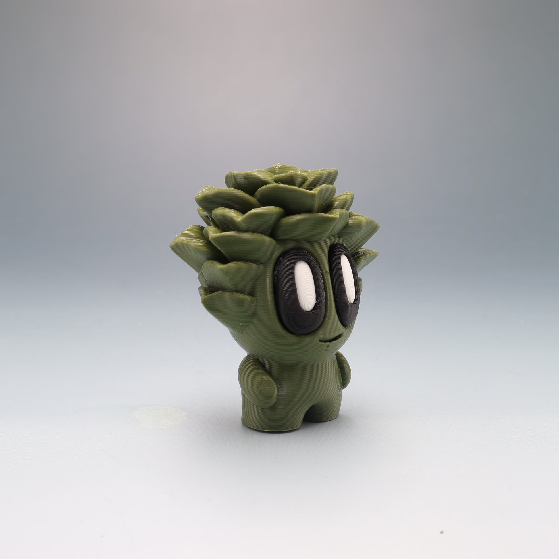 Plant Flower and Mushroom Desk Buddy — 3D Printed Ornament | Aussie Fusion