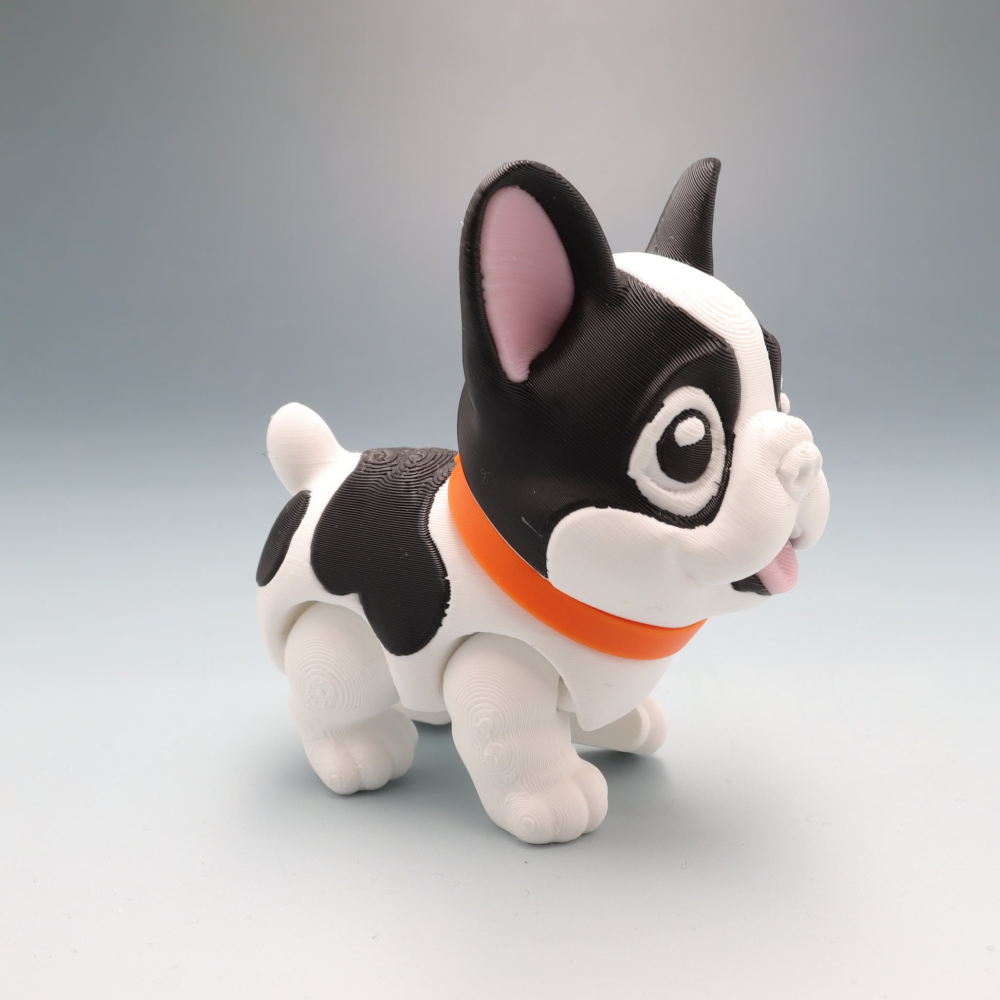 French Bulldog Flexi Wobaloo — 3D Printed Articulated Dog Fidget Toy | Aussie Fusion