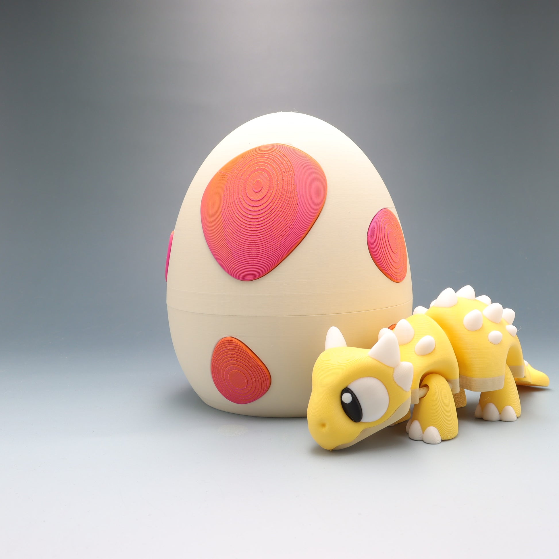 Ankylosaurus Flexi Wobaloo — 3D Printed Articulated Dinosaur Fidget Toy | Aussie Fusion