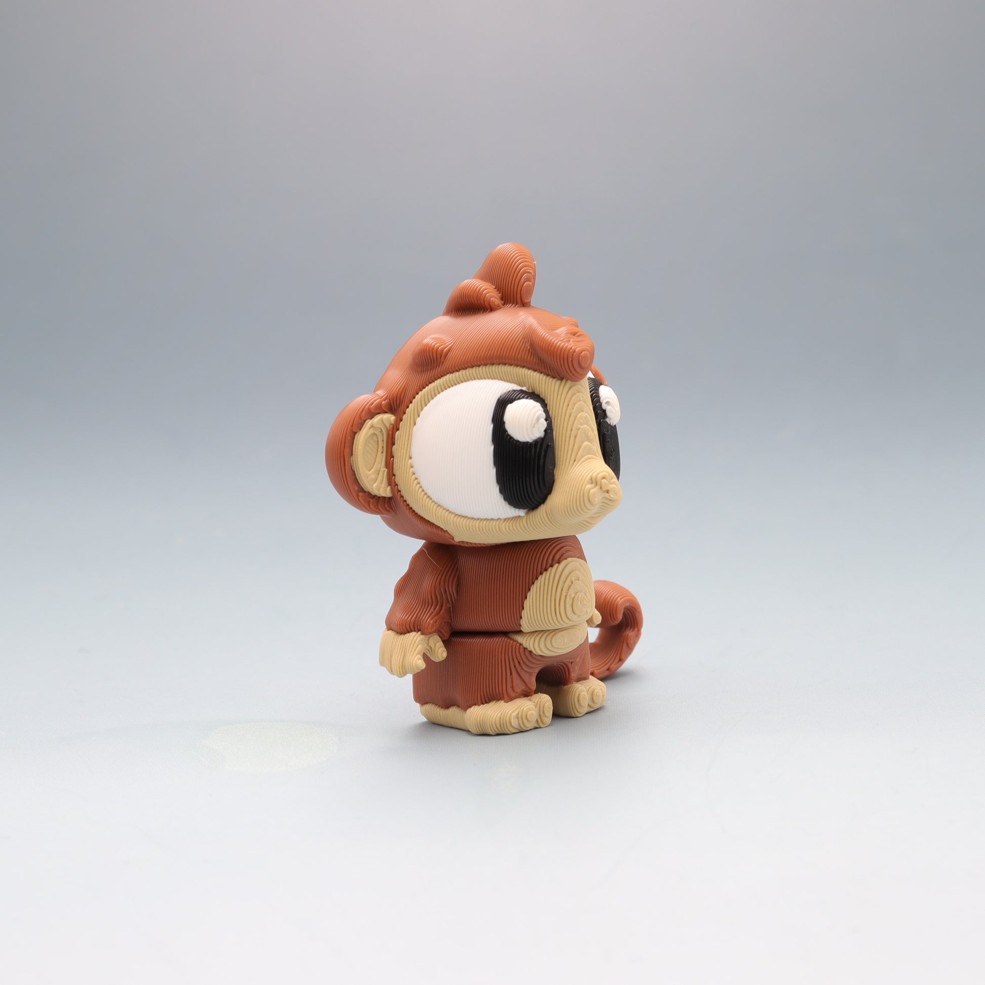 Monkey Flexi Wobaloo — 3D Printed Articulated Fidget Toy | Aussie Fusion