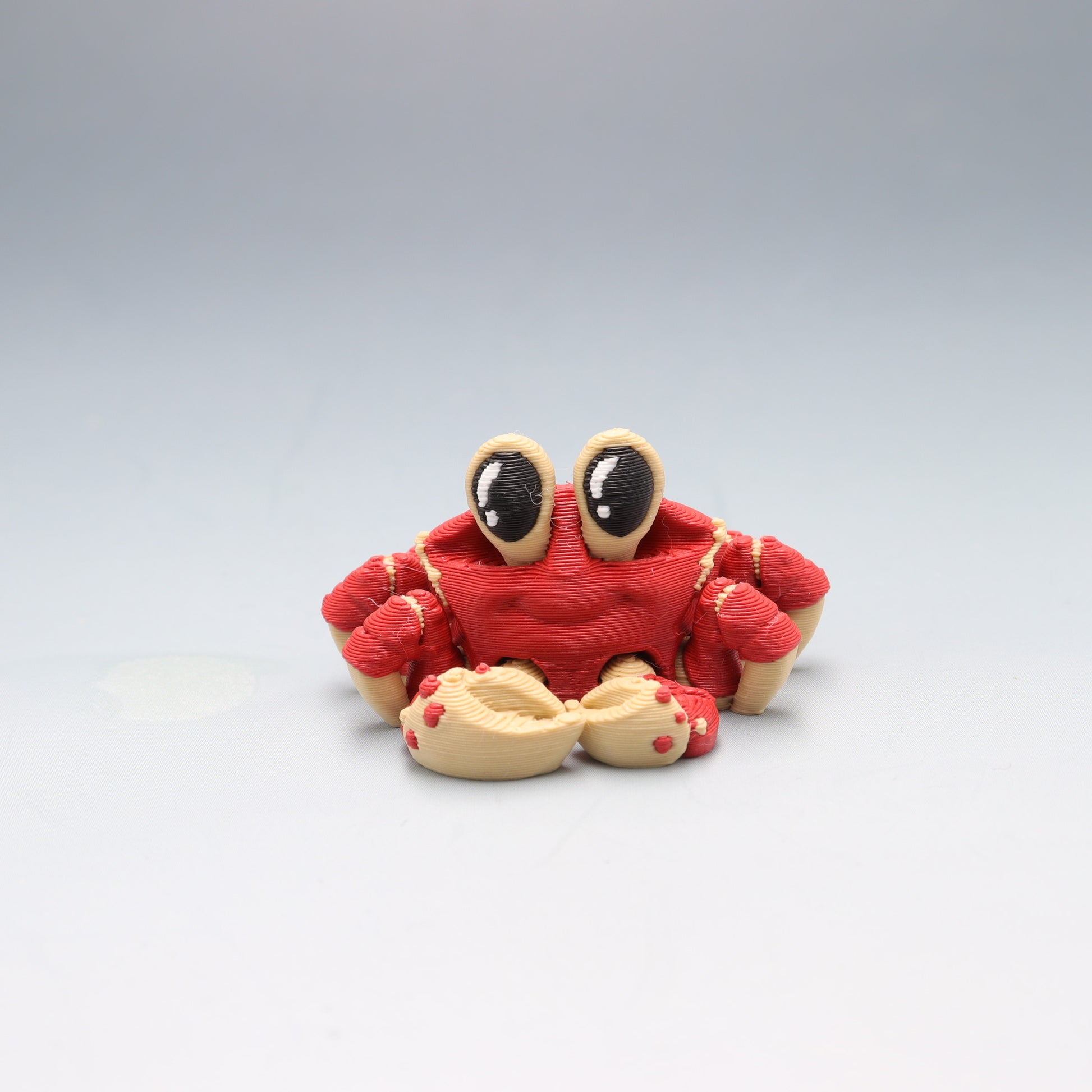 Crab Flexi Wobaloo — 3D Printed Articulated Fidget Toy | Aussie Fusion