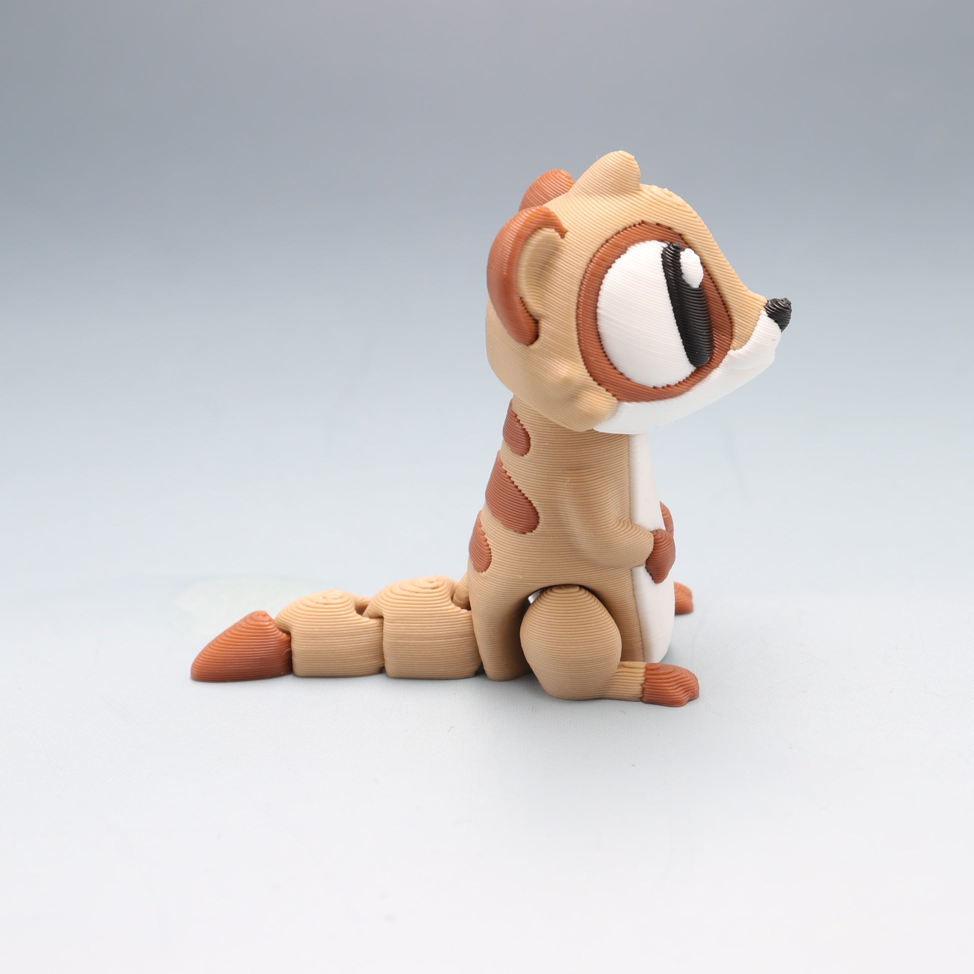 Meerkat Flexi Wobaloo — 3D Printed Articulated Fidget Toy | Aussie Fusion