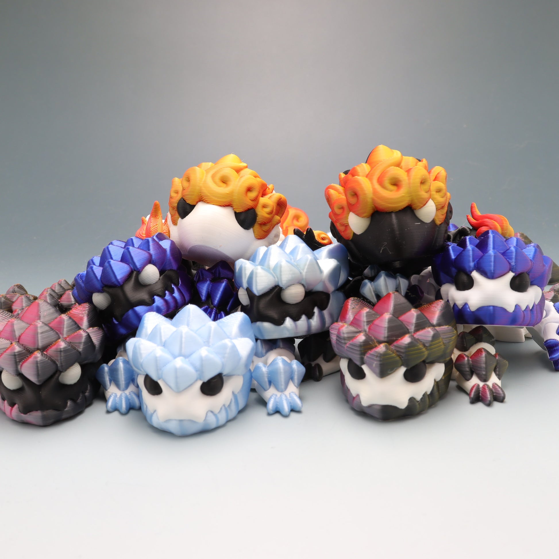 Articulated Dragons — 3D Printed Flexi Dragon Fidget Toy | Aussie Fusion