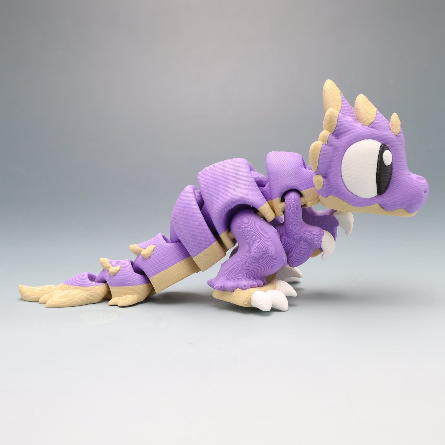 Feather Raptor Flexi Wobaloo — 3D Printed Articulated Dinosaur Fidget Toy | Aussie Fusion