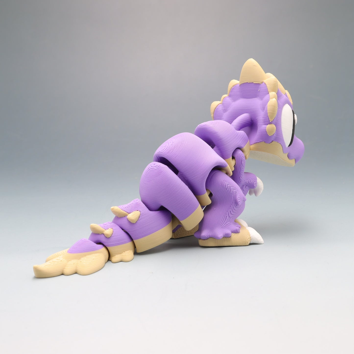 Feather Raptor Flexi Wobaloo — 3D Printed Articulated Dinosaur Fidget Toy | Aussie Fusion