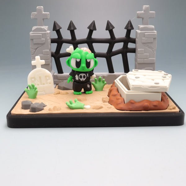 Zombie Graveyard Playset