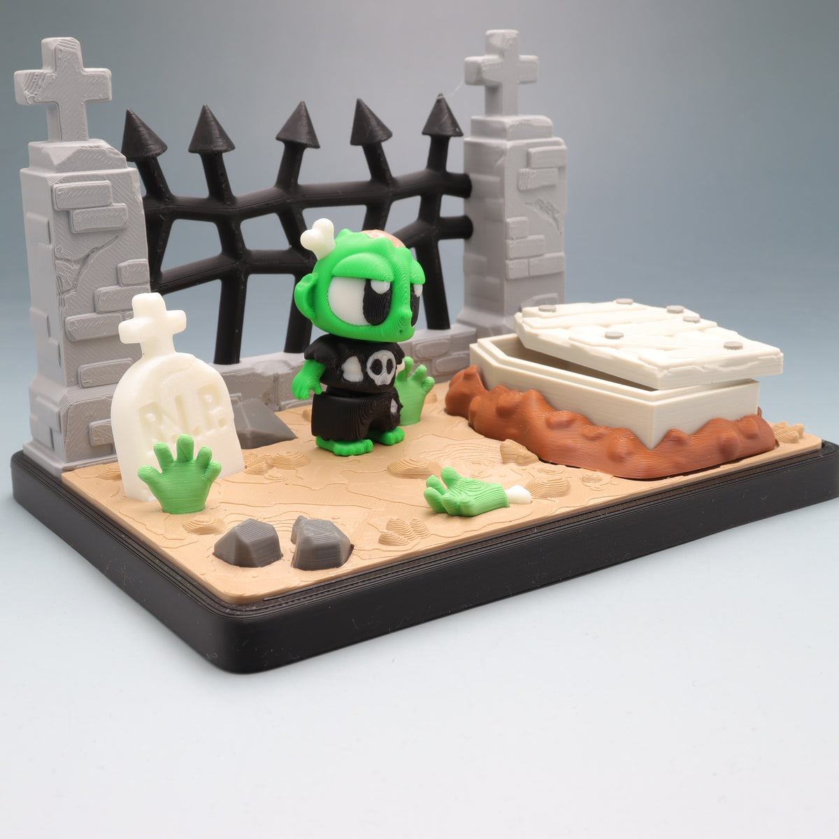 Zombie Graveyard Playset