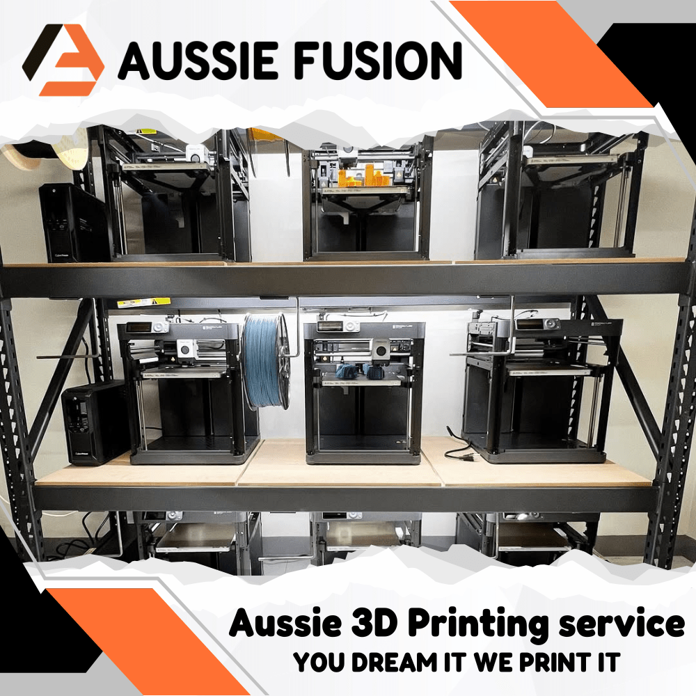Custom 3D Printing Service - Aussie Fusion